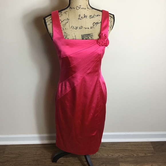 Calvin Klein Dresses & Skirts - NWT Calvin Klein Pink Satin Sleeveless Dress